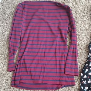 3/4 Length Boat Neck Top